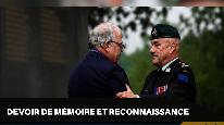 Cérémonie en hommage aux soldats tombés au combat 